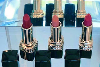 Mini lipstick trio red, nude, pink Dawes Custom Cosmetics