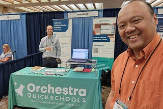 The QuickSchools team at the ASA Summer Conference 2023