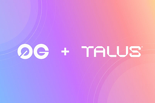 Talusと0Gのパートナーシップを発表