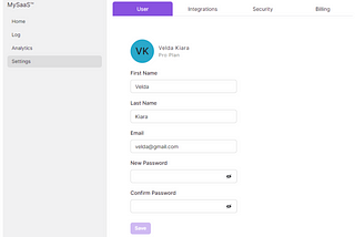 How to Build a User Settings Page in Five Minutes
