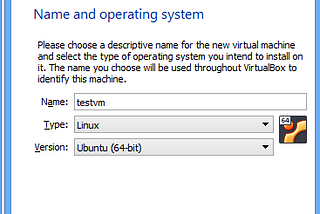 Setting up LinuxVM on Windows