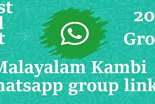 Malayalam kambi whatsapp group link