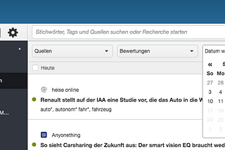 blueReport Newsroom: Neue Funktionen