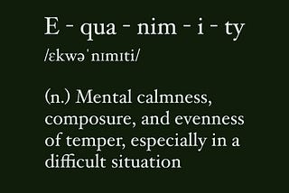 Vipassana — my journey towards equanimity