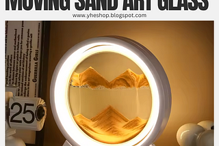 Modern 3d Dynamic Moving Sand Art Glass