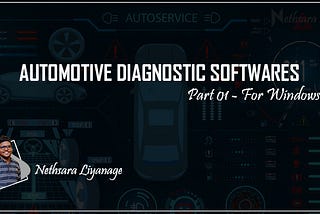 AUTOMOTIVE DIAGNOSTIC SOFTWARES- For Windows