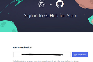 GitHub integration for Atom IDE