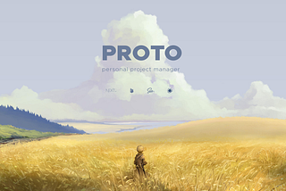Proto — a project manager made with Next.js