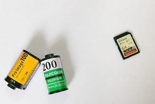 Camera film and memory card