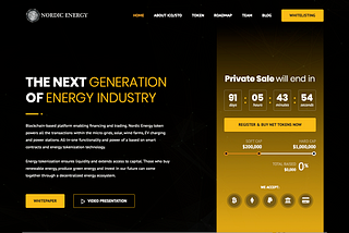 Nordic Energy — Token Sale
