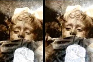 This Little Girl Has Been Dead For 100 Years. But She Still Blinks Her Eyes In Her Coffin