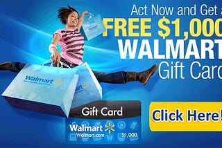 Valentine’s Day Gift Cards from Walmart