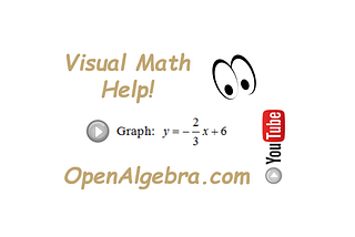 Visual Homeschooling Math Help