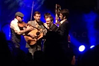 The Punch Brothers at the Huck Finn Jubilee in 2016.