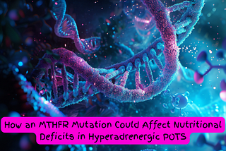 Article title superimposed over pink and blue cosmic dna strands background