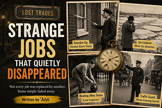 Strange Jobs That Quietly Disappeared