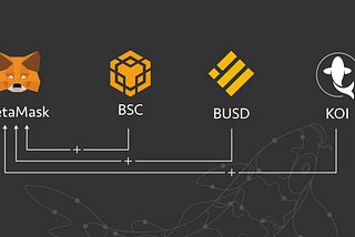 Connecting MetaMask to Binance Smart Chain, Adding BUSD and KOI tokens