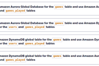 AWS Solution Architect Associate Questions | Databases