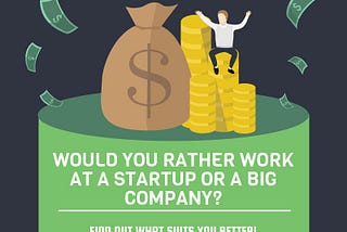 Would You Rather Work At A Startup Or A Big Company? (Part I)