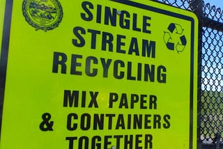 Single Stream Recycling: Explaining the Waste Knot