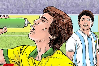 The Holy Water Scandal of the 1990 World Cup