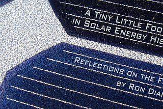 A Tiny Little Footnote in Solar Energy History (2005)