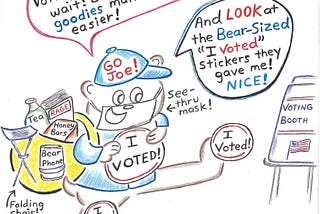 Voting Day Mad Lib with Biden Bear