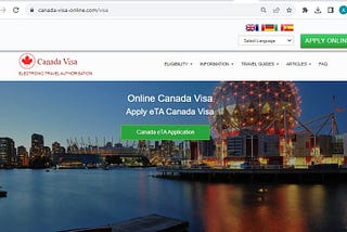 FOR MOROCCAN CITIZENS — CANADA Government of Canada Electronic Travel Authority — Canada ETA —…