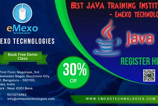 Java Online Training in Bangalore
