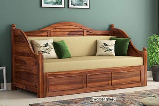 Wooden Sofa cum Bed Online