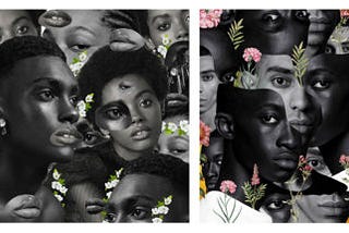 Artwork from Alexis Tsegba —diversity of Black people
