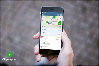 Ideating a new feature for the App Citymapper