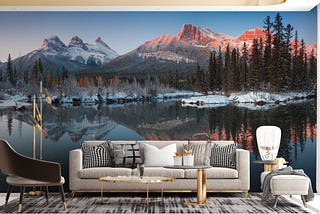 Mountains Wallpaper: Majestic Wallcoverings & Murals