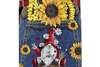 Gnome Let it be sunflower phone case