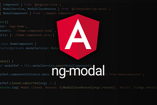 Lightweight implementation of modal dialogs for Angular