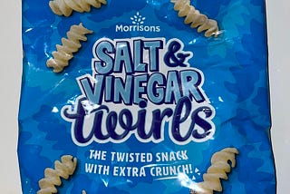Review: Morrisons Salt and Vinegar Twirls (“the twisted snack with extra crunch”)