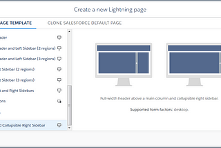 Custom lightning template record page with collapsing region — Admin can code too!