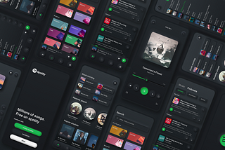 Spotify in Neumorphism