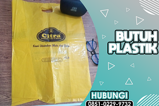 SOLUSI PLASTIK PE, WA 0851–0229–9732, Pusat Kresek Hitam Putih Bondowoso