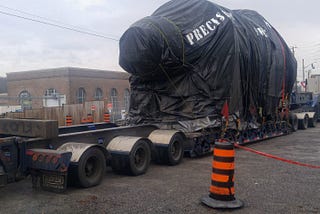 OPG’s installation of repaired generator forces road closure