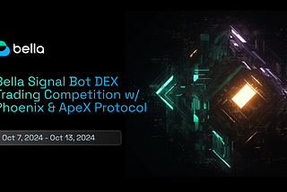 Bella Signal Bot DEX Trading Contest — Win from $6K Prize Pool