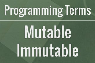 Javascript: Mutable & immutable data type