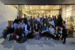 Participants of La Caña Social at Impact Hub Barcelona