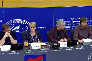 Press Briefing of EU Parliament Guen/NGL