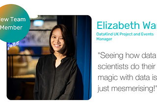 Welcome Elizabeth Wan!