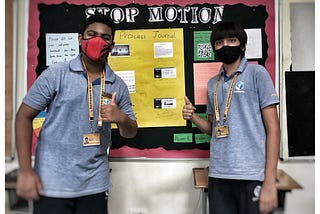 MYP 2 Enrichment Cluster — Stop Motion Animation