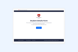 Student Details Form: A new way to capture and verify parents’ and students’ details