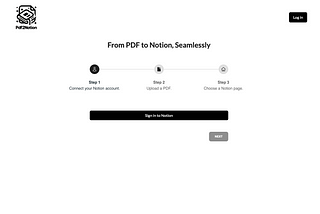 PDF2Notion: From PDF to Notion, Seamlessly