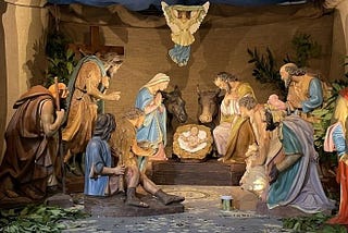 A traditional Nativity Scene