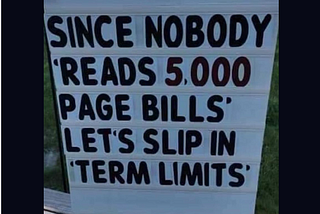 TERM LIMITS REVISITED